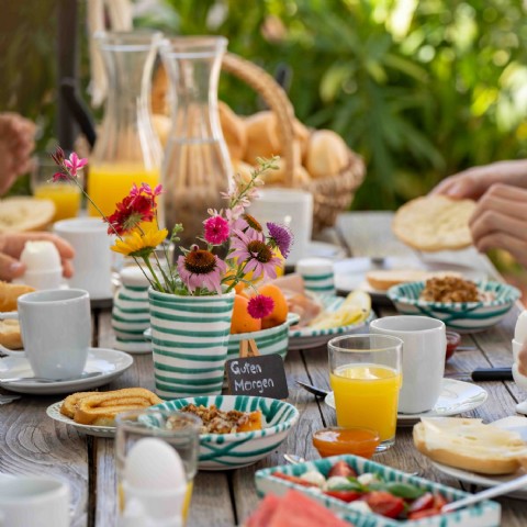 Frühstück im Hof